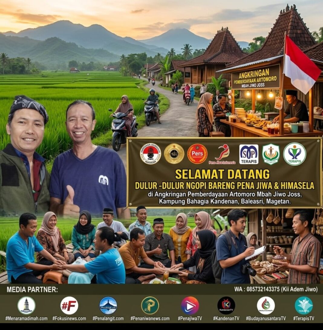 AKAN KEDATANGAN BANYAK TAMU PENTING, ANGKRINGAN ARTOMORO ” MBAH JIWO JOSS ” KANDENAN BERBENAH