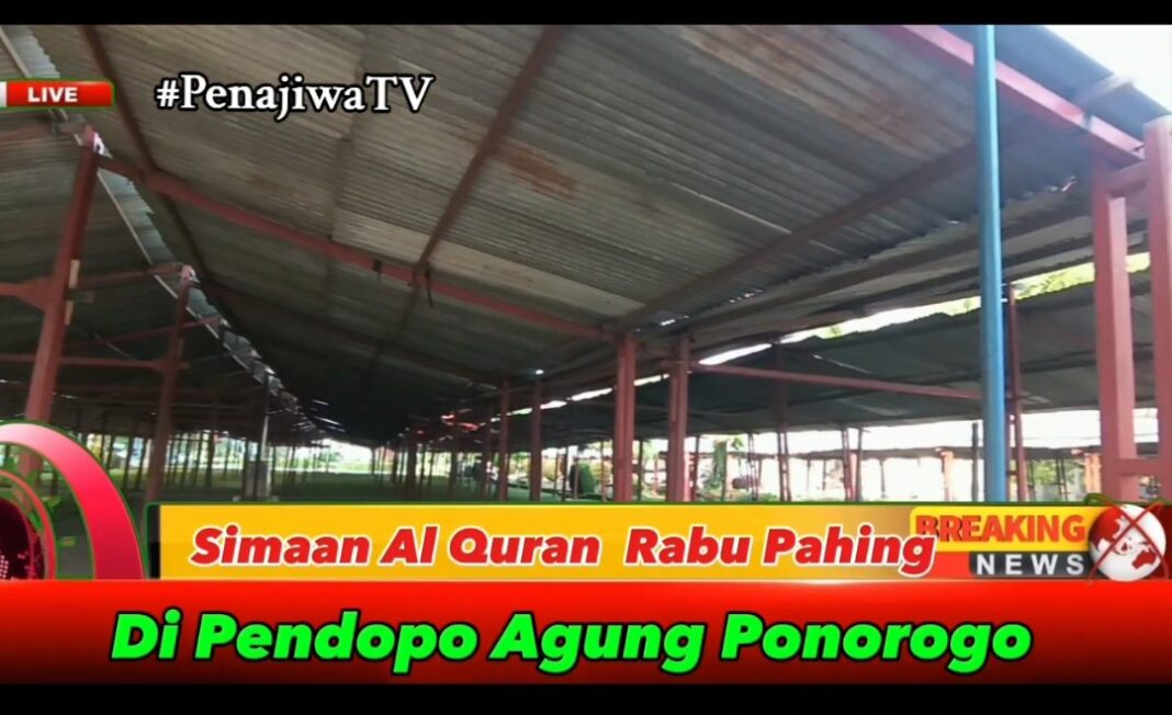 RIBUAN ORANG HADIRI SIMAAN AL QU’RAN, DI PENDOPO KAB. PONOROGO, DI EVEN GREBEK SURO 2026