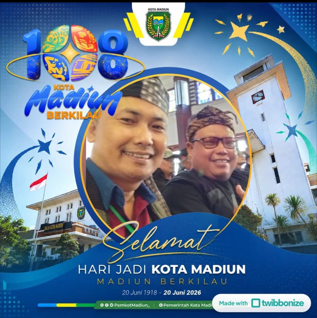 KELUARGA BESAR PENA JIWA INDONESIA, MENGUCAPKAN SELAMAT HARI JADI KOTA MADIUN KE 108 , MADIUN BERKILAU KELUARGA BESAR PENA JIWA INDONESIA, MENGUCAPKAN SELAMAT HARI JADI KOTA MADIUN KE 108 , MADIUN BERKILAU
