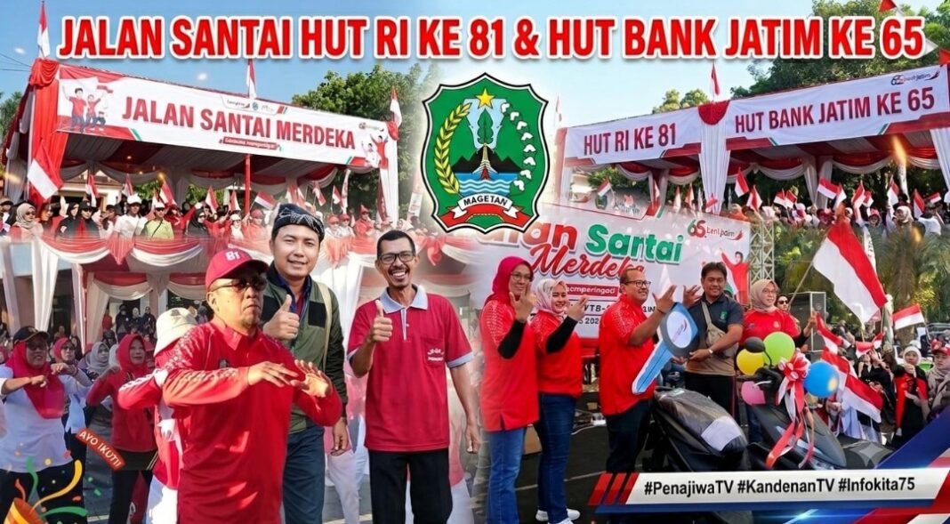 JALAN SEHAT KEMERDEKAAN MEMPERINGATI HUT RI KE81 & HUT 65 BANK JATIM, HADIAH BERHAMBURAN JALAN SEHAT KEMERDEKAAN MEMPERINGATI HUT RI KE81 & HUT 65 BANK JATIM, HADIAH BERHAMBURAN