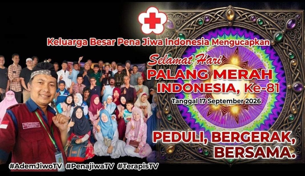 KELUARGA BESAR PENA JIWA MENGUCAPKAN, SELAMAT HARI PALANG MERAH INDONESIA 2026 KELUARGA BESAR PENA JIWA MENGUCAPKAN, SELAMAT HARI PALANG MERAH INDONESIA 2026